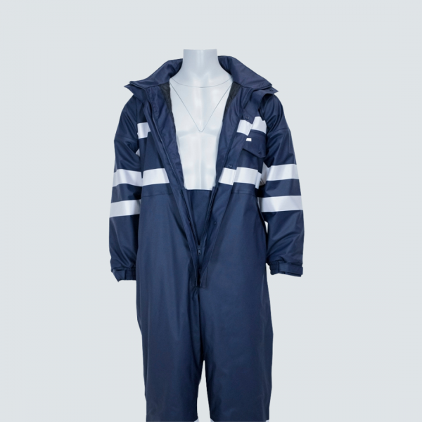 Weather Comfort Overall Insulated mit Reflektionsstreifen